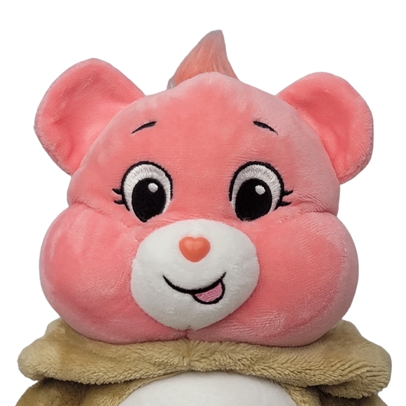 Care Bears Unlock the Magic Hoodie Snuggle Friends LOVE-A-LOT 12" Plush - Picture 2 of 6